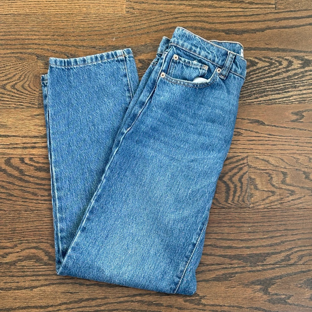Garage Classic Blue Straight Jeans